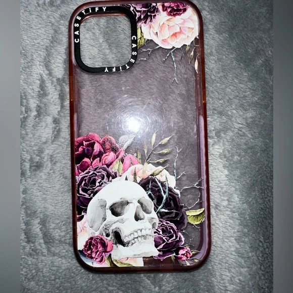 Casetify Cell Phones Accessories Skull And Roses Design